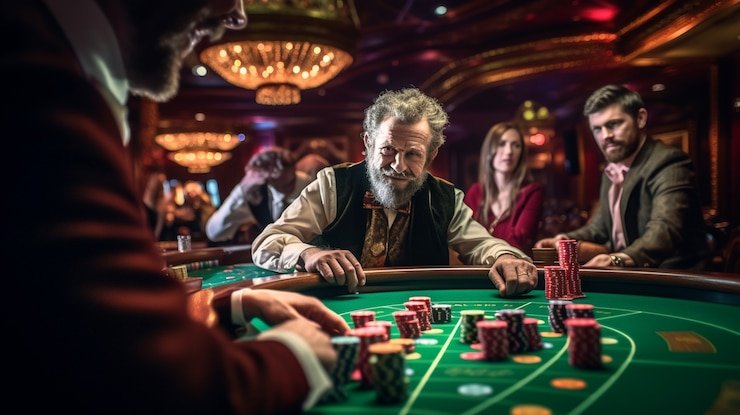Meja European Roulette live dengan roda dan dealer di studio bursaslot